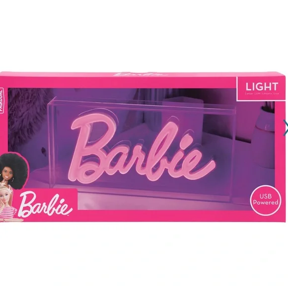 Official Mattel Barbie Pink Neon Sign-USB powered NIB - Picture 4 of 5
